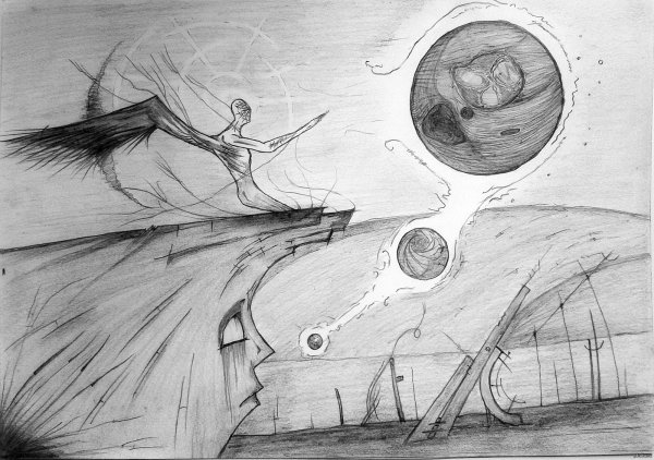 Сюрреализм карандашом легко