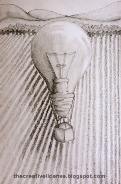 Фантастические рисунки карандашом