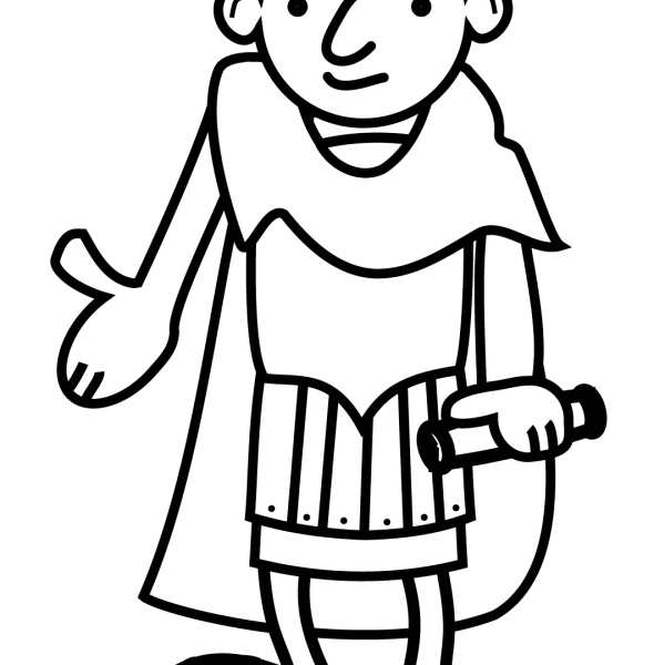 Раскраска римляне