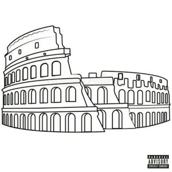 Раскраска Колизей в Риме