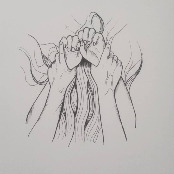 Рисунки для срисовки Эстетика