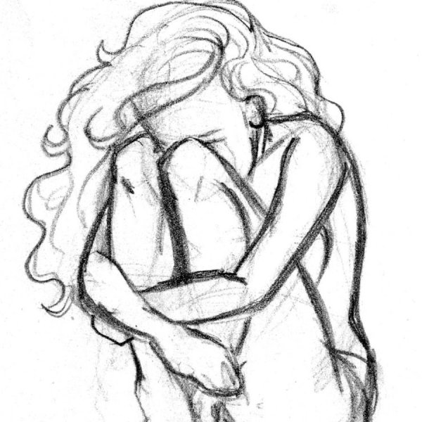 Объятия набросок