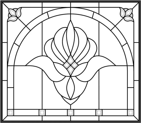 Vitrage Mosaic pattern