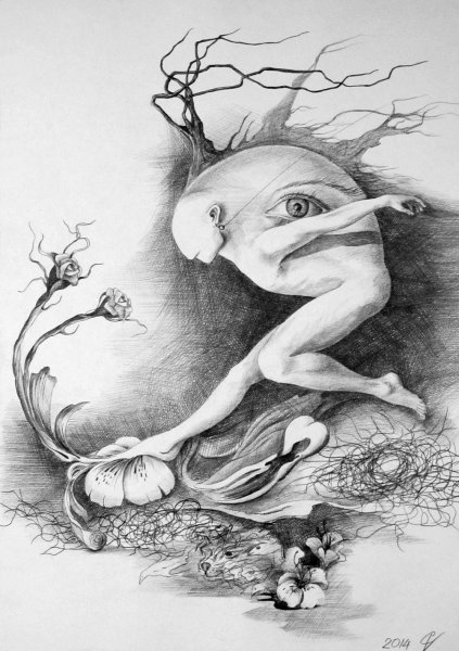 Рисунки мистических животных