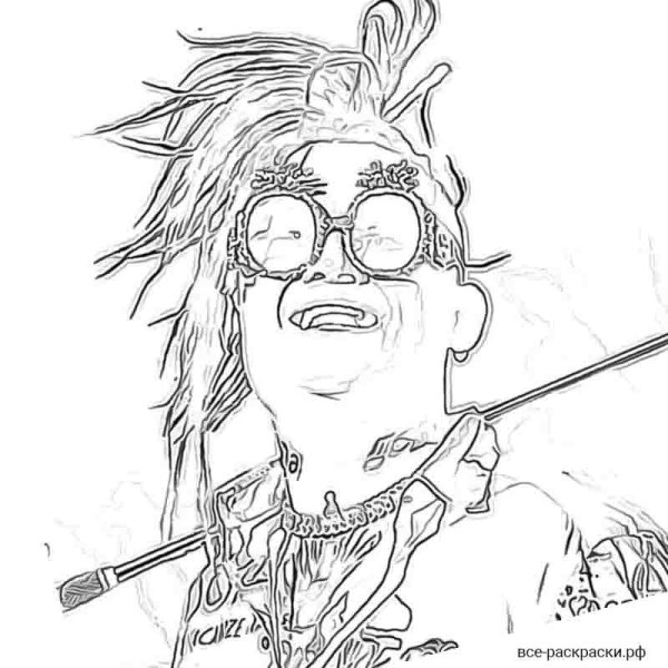 Портрет Алишера МОРГЕНШТЕРНА карандашом 2020