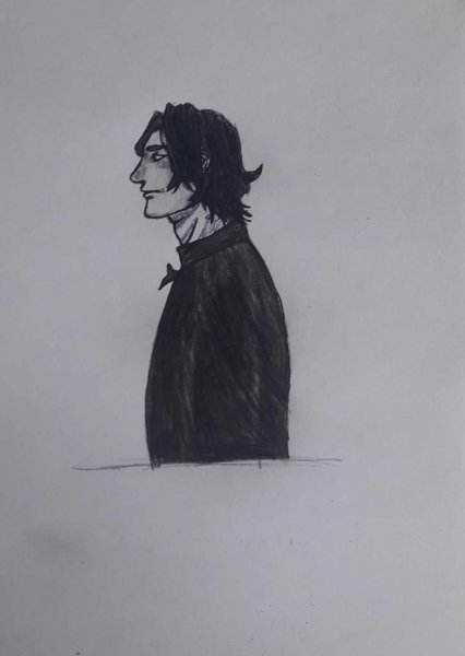 Северус Снейп арт для срисовки