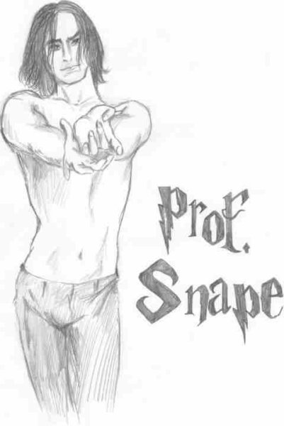 Северус Снейп срисовки