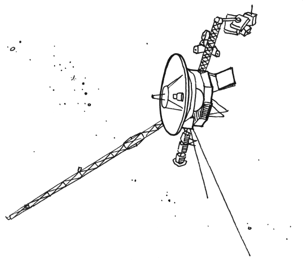 Вояджер 1 чертёж