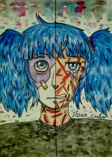 Стиль Салли фейс