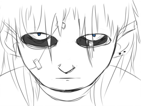 Салли фейс рисовка