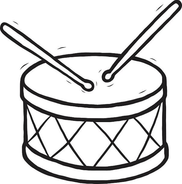 Зарисовки музыкальных инструментов