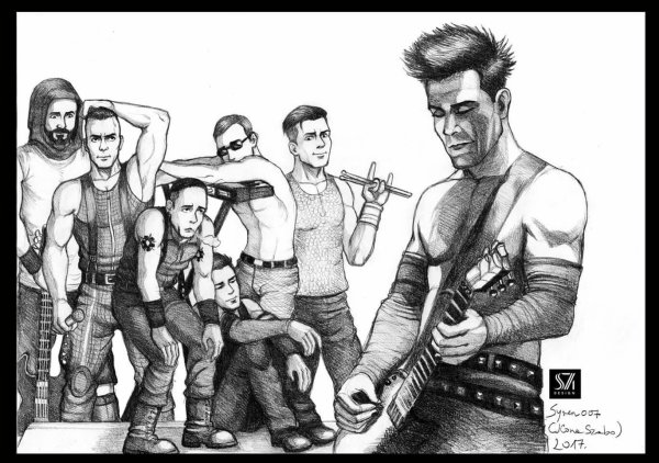 Rammstein Тилль Линдеманн Art
