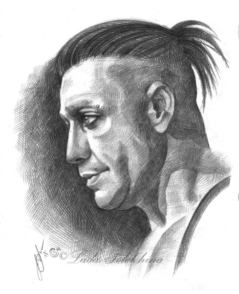 Rammstein Кристоф Шнайдер арт