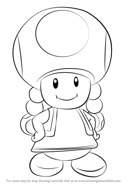 Марио рисунок карандашом