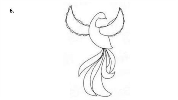 Птица счастья раскраска