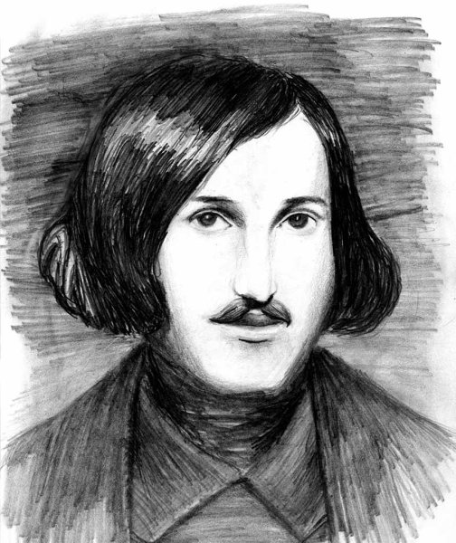 Гоголь автопортрет