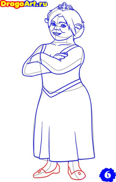 Нарисовать Фиону