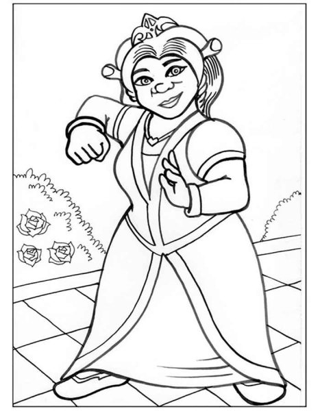 Фиона карандашом