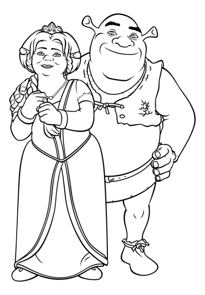 Как нарисовать Фиону