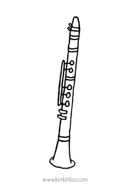 Кларнет карандашом
