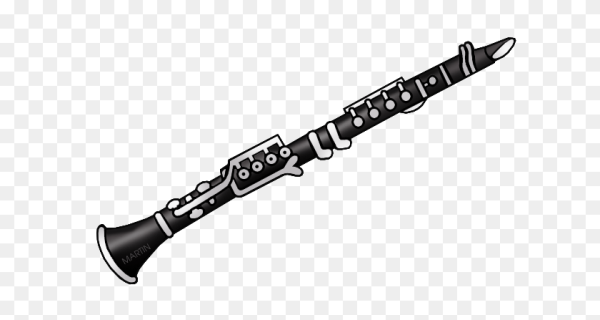 Кларнет раскраска