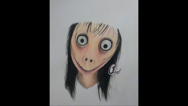 Рисунки МОМО поэтапно