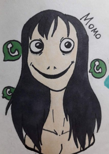 Как нарисовать МОМО легко