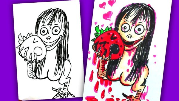 Как нарисовать МОМО