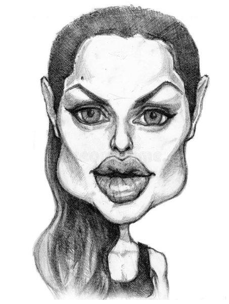 Сатирический портрет легкий