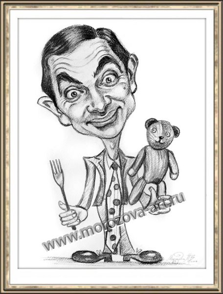 Сатирический портрет Барак Обама