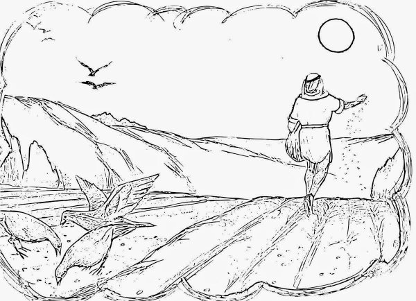 Рисунок на тему притча о сеятеле