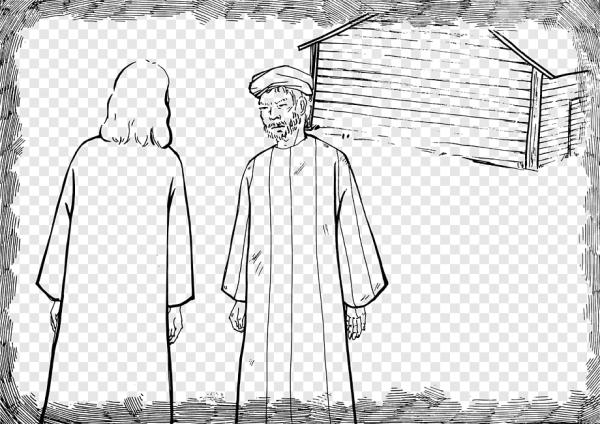 Притча Иисуса о горчичном зерне раскраска