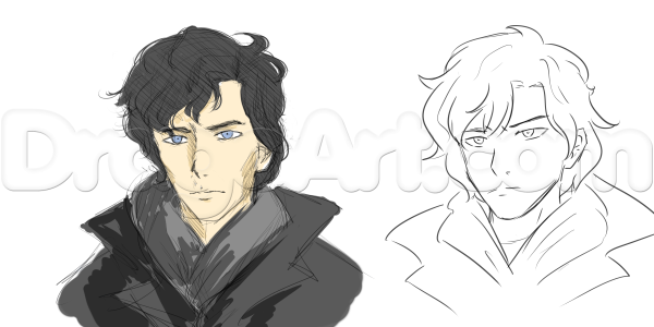 Бенедикт Шерлок Холмс скетч