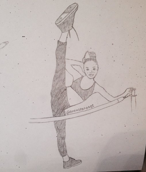 Раскраска шпагат