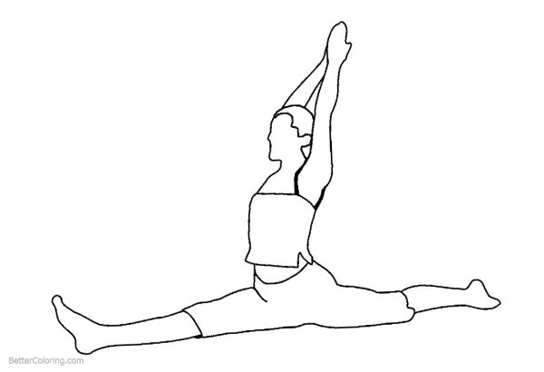 Гимнастка карандашом