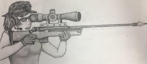 ПАБГ арты карандашом