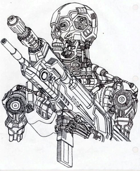 Т-4 Терминатор чертежи