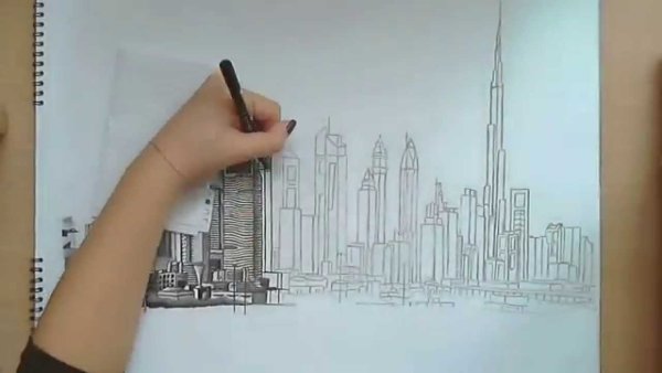 Небоскребы карандашом для начинающих