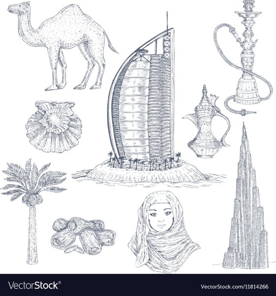 Рисунки из Дубая