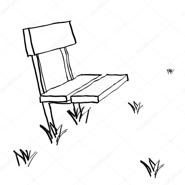 Скамейка для рисования