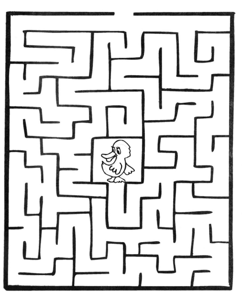 Лабиринты для детей 6-7 лет