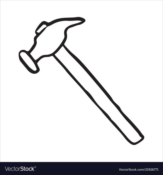 Рисование молоточек