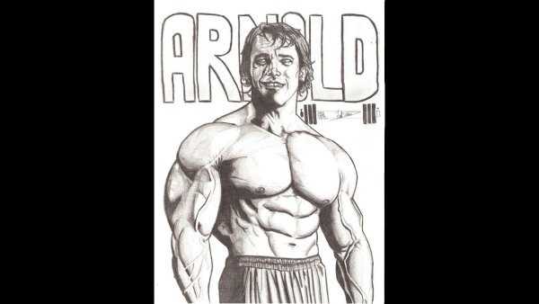 Арнольд Шварценеггер портрет