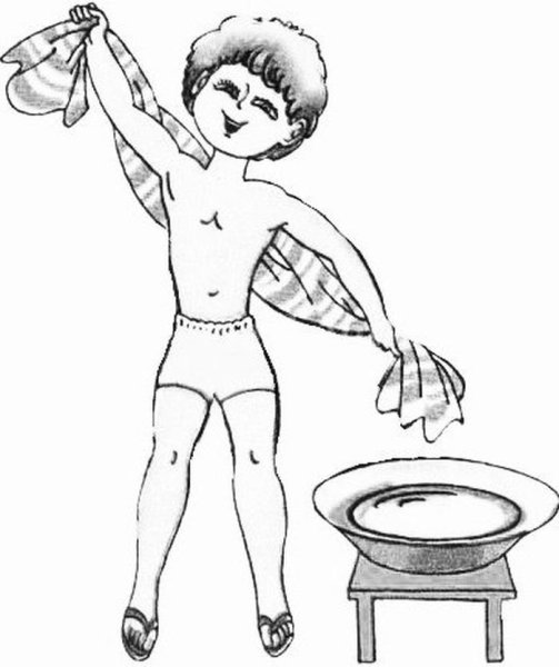 Закаливание дошкольников