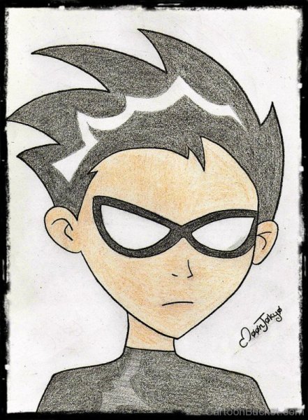 Картинки раскраски Робин