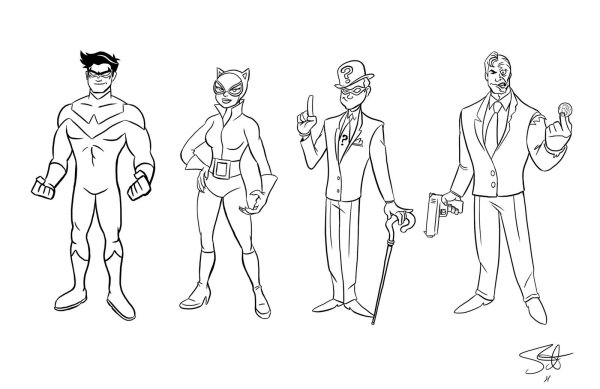 Робин раскраска для детей