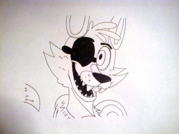 Фокси для срисовки карандашом