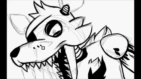 Фокси для срисовки карандашом