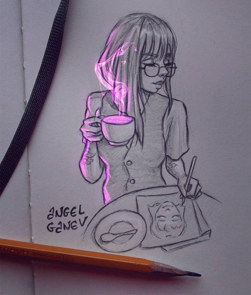 Крутые арты для срисовки