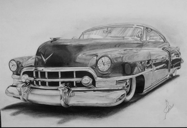Кадиллак для рисования
